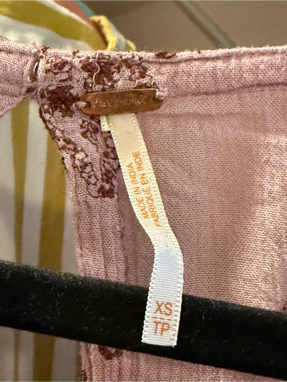 Free People Pink Lace-Trim Tank Top